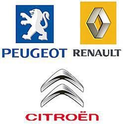 Citroen, Peugeot, Renault
