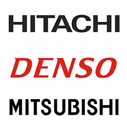 Hitachi, Denso, Mitsubishi